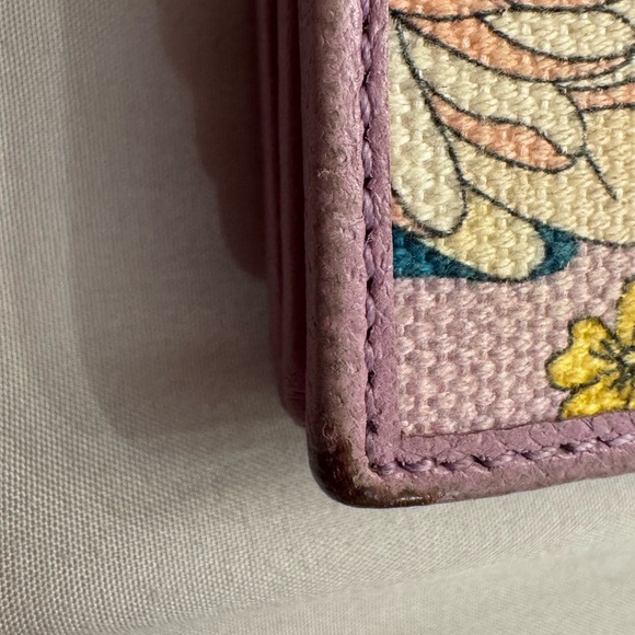 Gucci purple floral canvas wallet - Picture 15 of 15